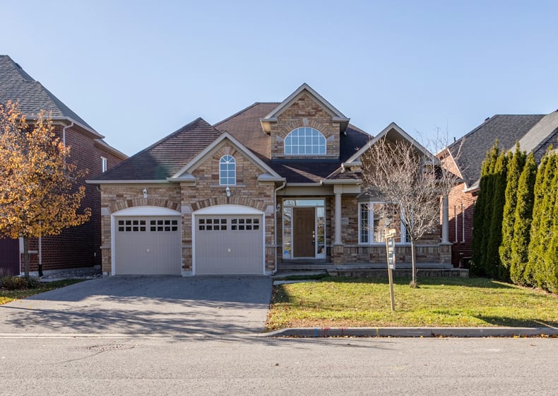 Brick family house